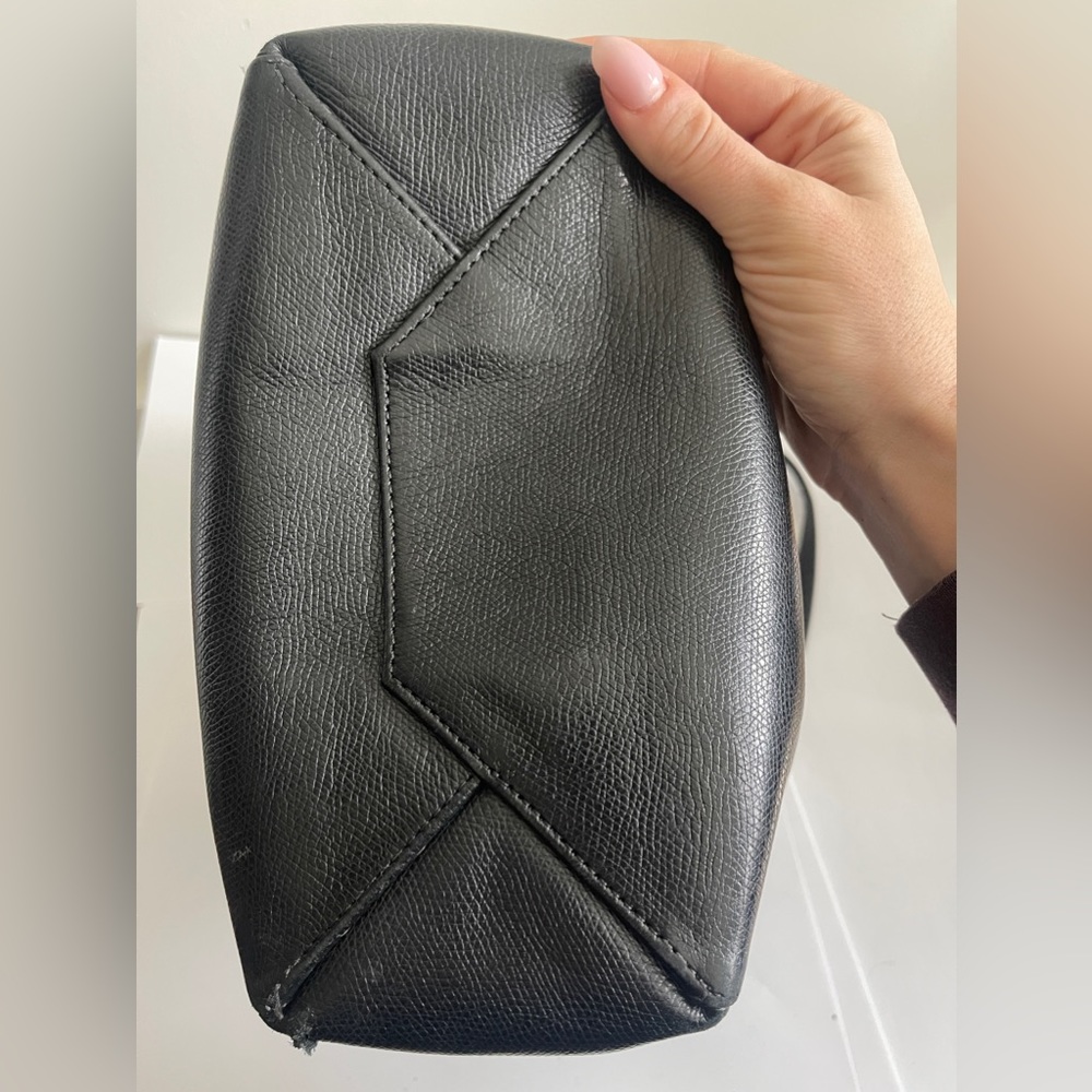 Celine - Phoebe Philo Era Small Cabas black leather bag - Picture 3 of 8